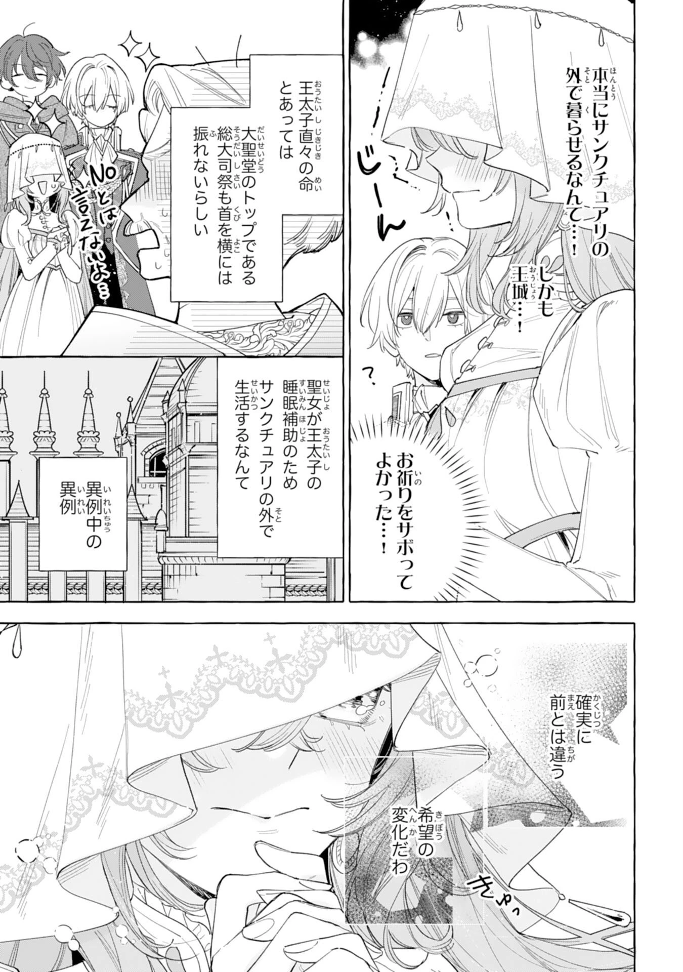 死に戻り聖女は不眠王子を寝かしつけたい 第3話 - 9