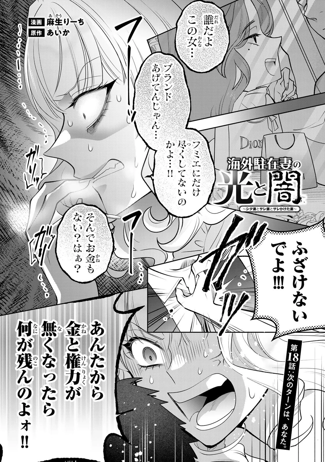 海外駐在妻の光と闇 ~シタ妻とサレ妻とサレかけた妻~ 第18話 - 3