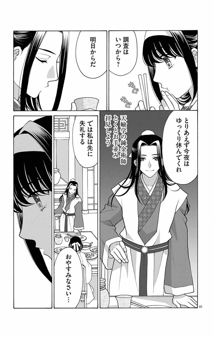 偽りの錬金術妃は後宮の闇を解く 第1話 - 45