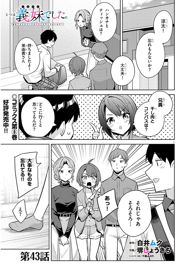 じつは義妹でした。～最近できた義理の弟の距離感がやたら近いわけ～ 第43話 - 1