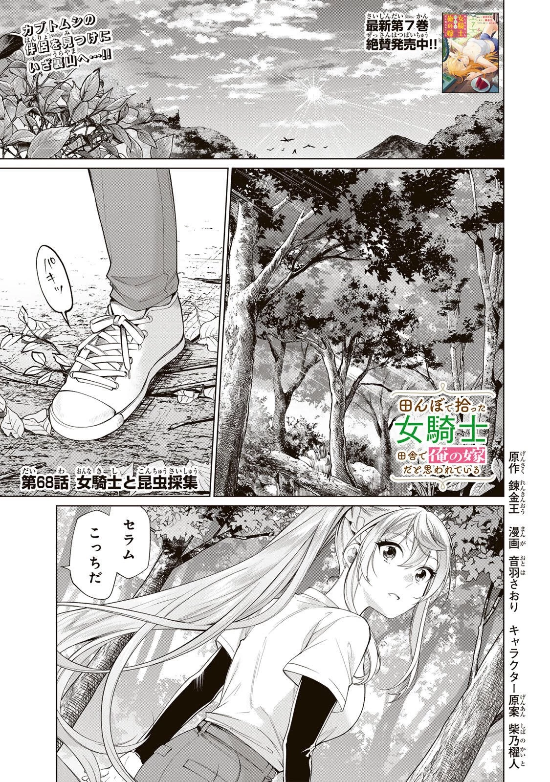 田んぼで拾った女騎士、田舎で俺の嫁だと思われている 第68話 - 1