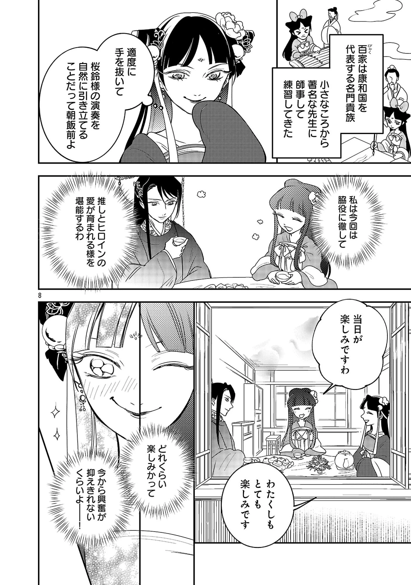 康和国花宮伝～悪役姫に転生したようですが、推し活に忙しいのでお役御免させていただきます～ 第5話 - 10