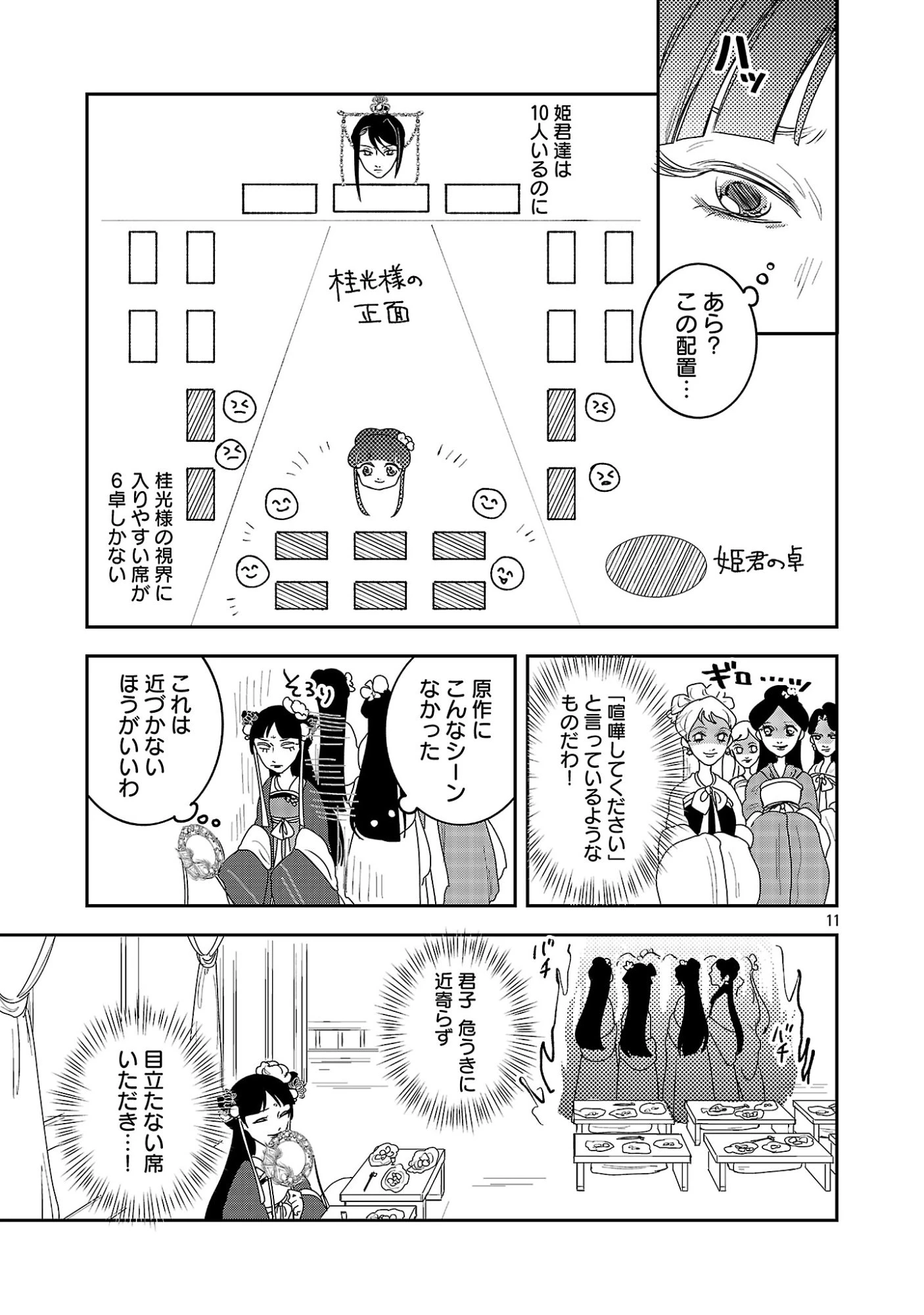 康和国花宮伝～悪役姫に転生したようですが、推し活に忙しいのでお役御免させていただきます～ 第5話 - 13