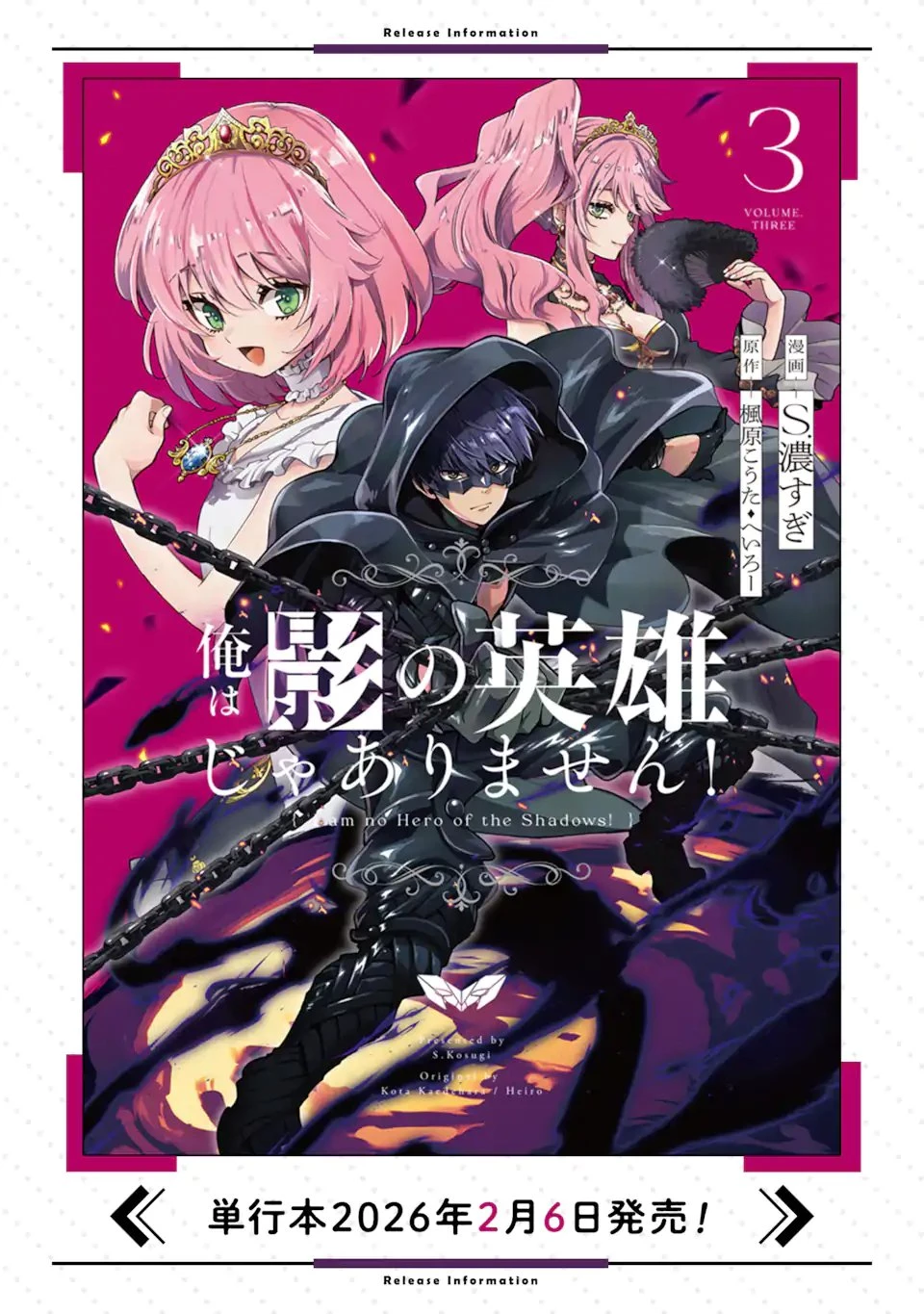 Aku Bukanlah Pahlawan Bayangan! I Am No Hero of the Shadows! 俺は影の英雄じゃありません！ 第8話 - 11