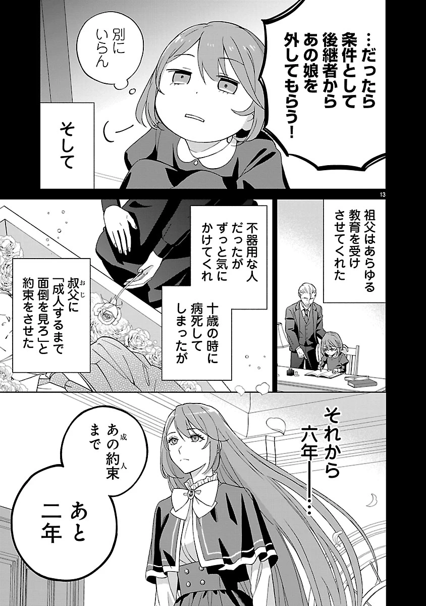 皇帝の隠し子の令嬢は暴れん坊公爵令息の手綱を握る。 第2話 - 13