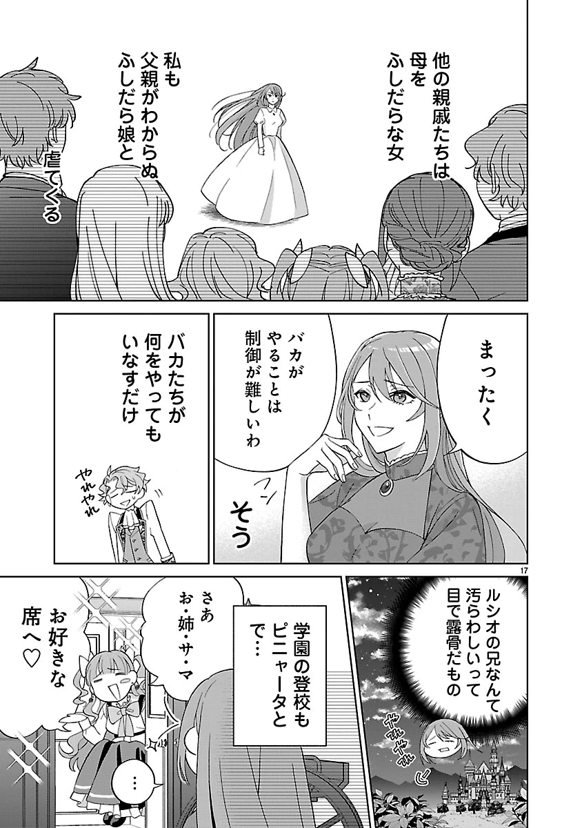 皇帝の隠し子の令嬢は暴れん坊公爵令息の手綱を握る。 第2話 - 17