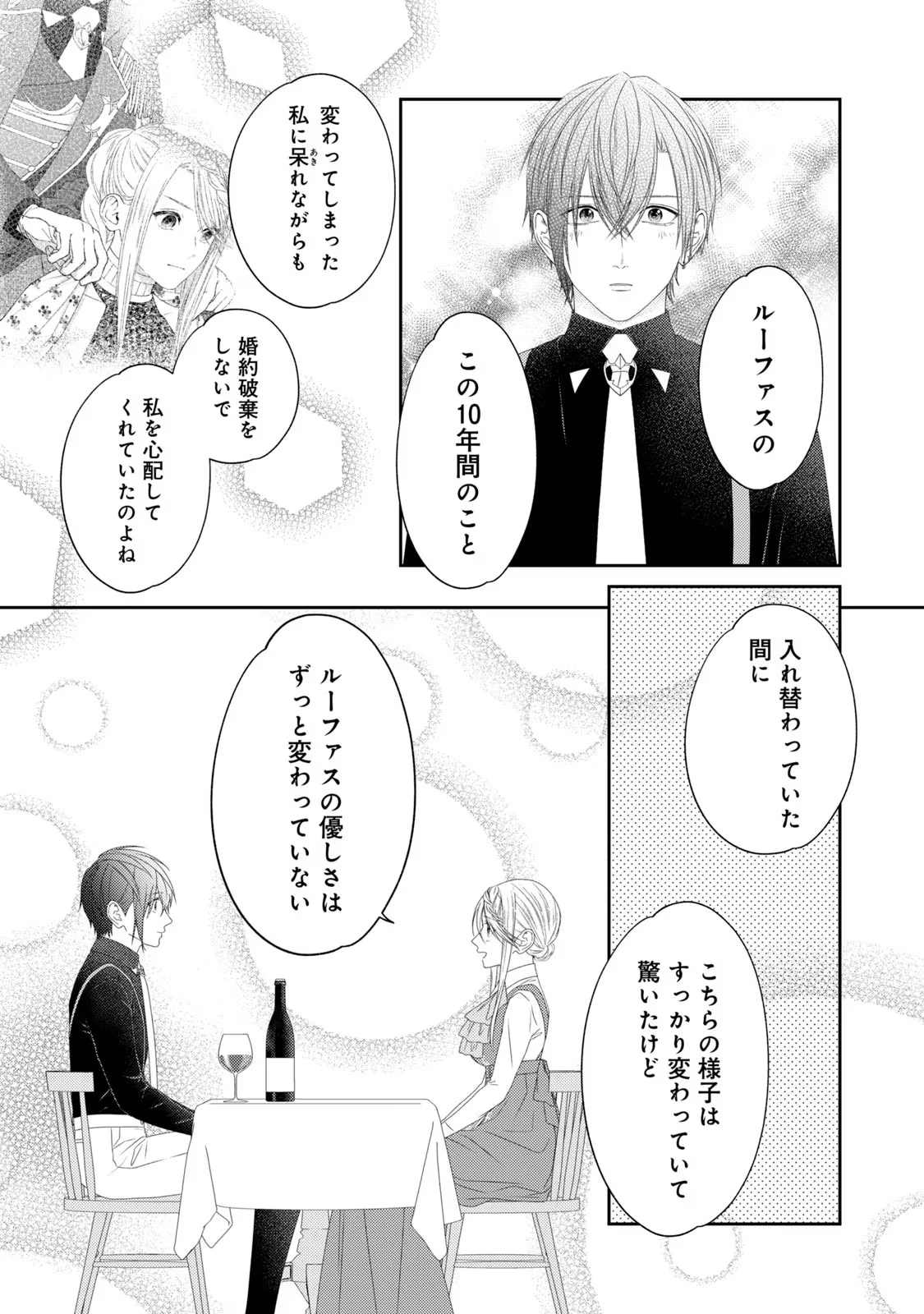 10年間身体を乗っ取られ悪女になっていた私に、二度と顔を見せるなと婚約破棄してきた騎士様が今日も縋ってくる 第12話 - 15