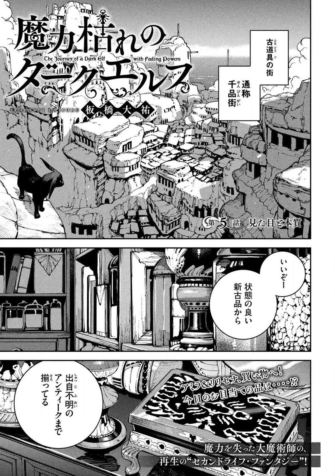 魔力枯れのダークエルフ 第5話 - 1