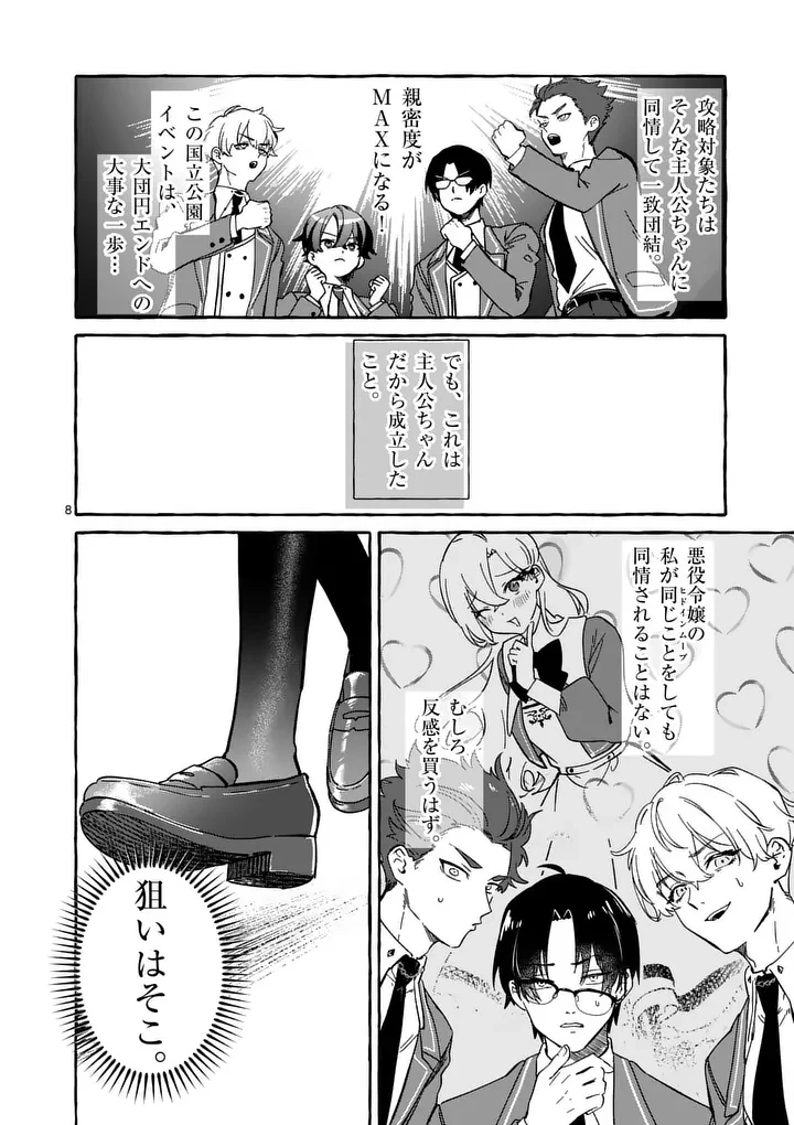 破滅を控えた悪役令嬢が無理してヒロインを演じた結果～怠惰な余生が憧れなのに、第二王子の溺愛ルートに困惑中～ 第10話 - 8