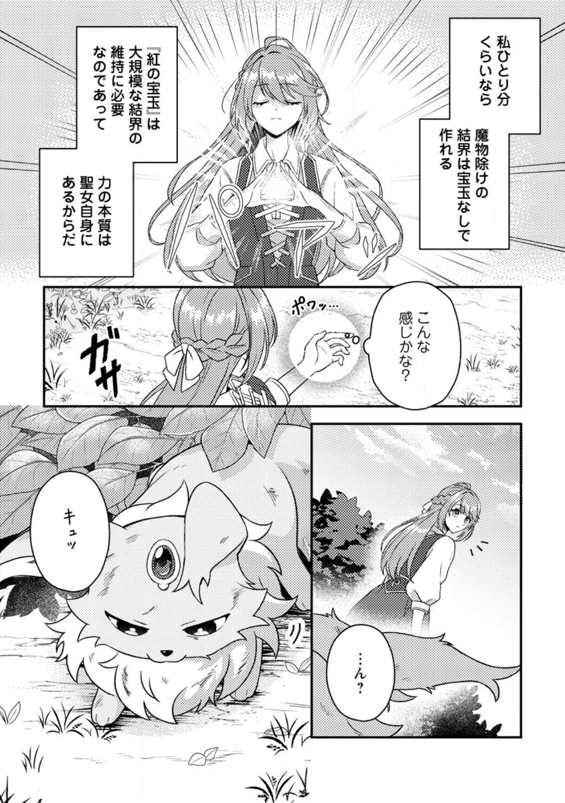 宝石の聖女―「欲深女め!」と追放されたけど、隣国の王子様と幸せに暮らすのであとはもうご勝手に!― 第1話 - 17