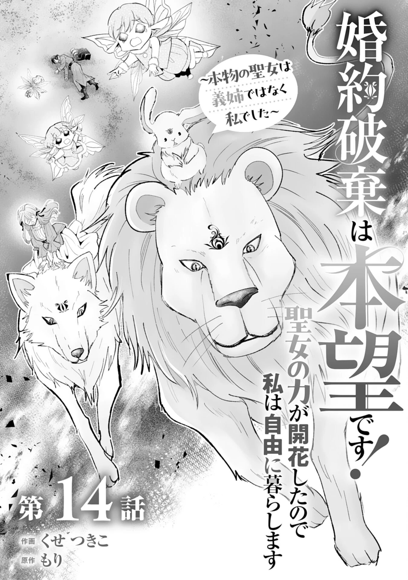 婚約破棄は本望です！聖女の力が開花したので私は自由に暮らします 第14話 - 1