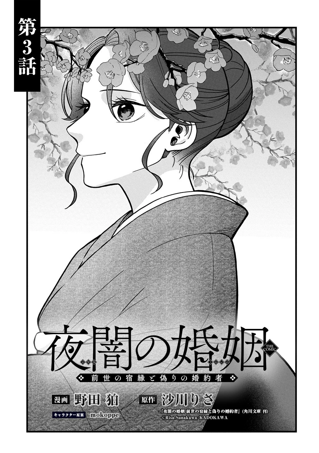 夜闇の婚姻 前世の宿縁と偽りの婚約者 THE COMIC 第3話 - 3