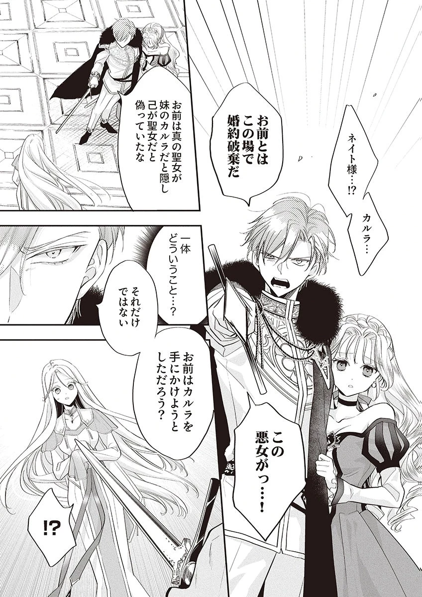 偽物だと敵国に追放されましたが、どうやら本物の聖女は私のようです。 第1話 - 5