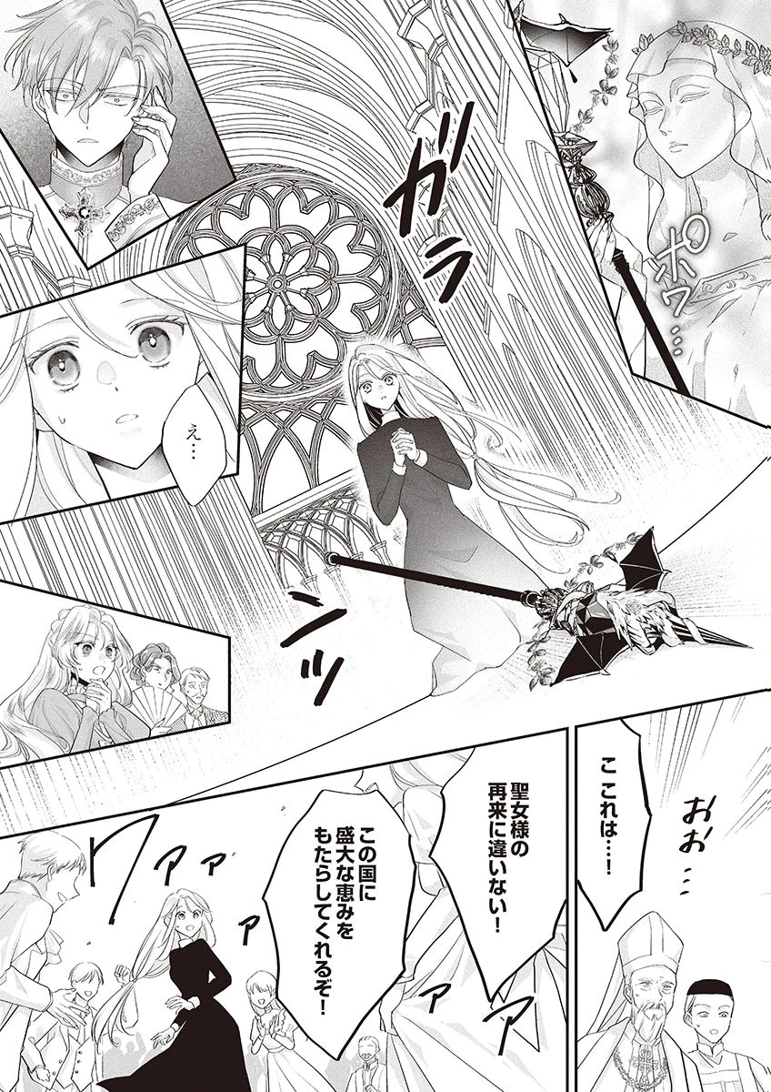 偽物だと敵国に追放されましたが、どうやら本物の聖女は私のようです。 第1話 - 14