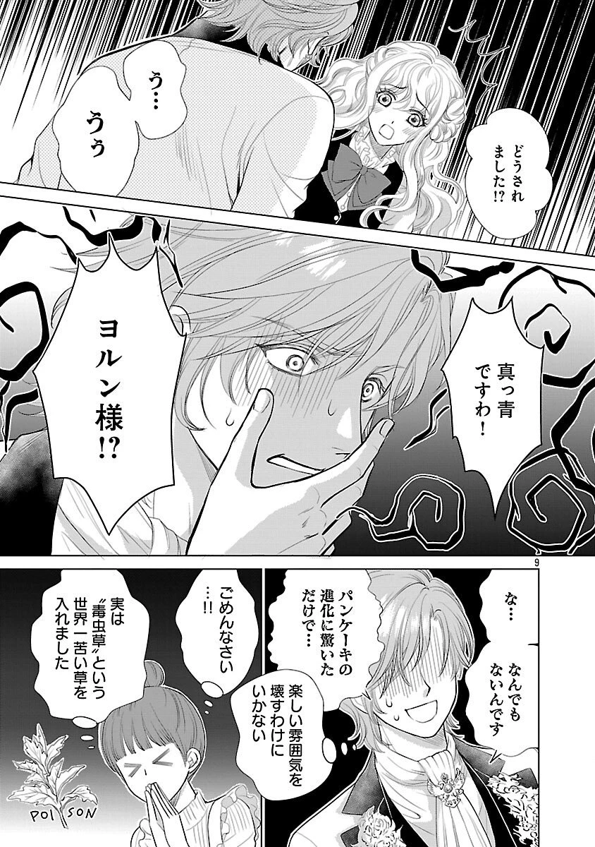 優しい婚約者の様子が変です〜お嬢様は黒髪の魔法使いに恋をする〜 第12話 - 11