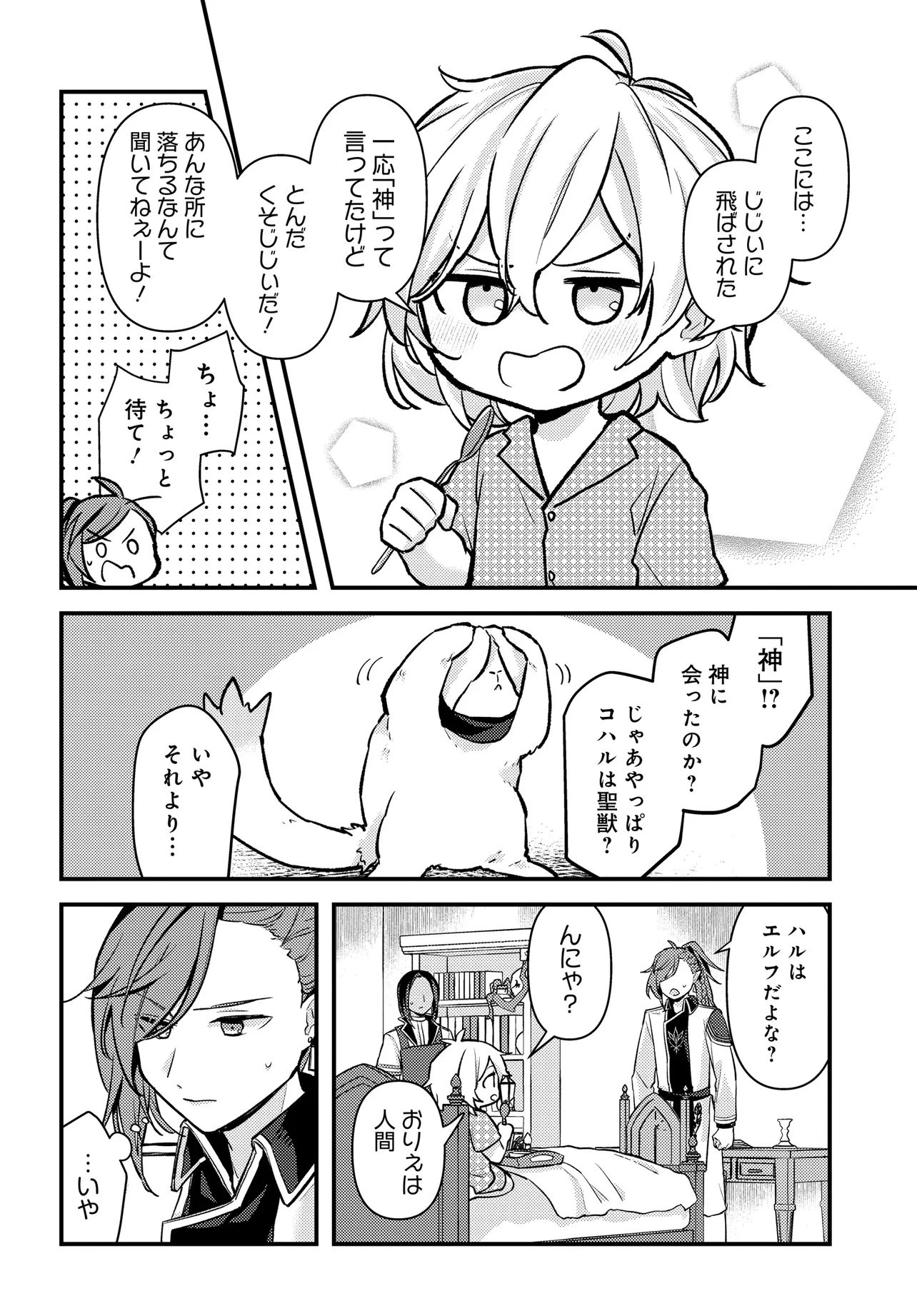 ちびっ子転生者は手に負えないッ!～転生したらちびっ子だったけど、聖獣と一緒にちゅどーん!する～ 第1話 - 26