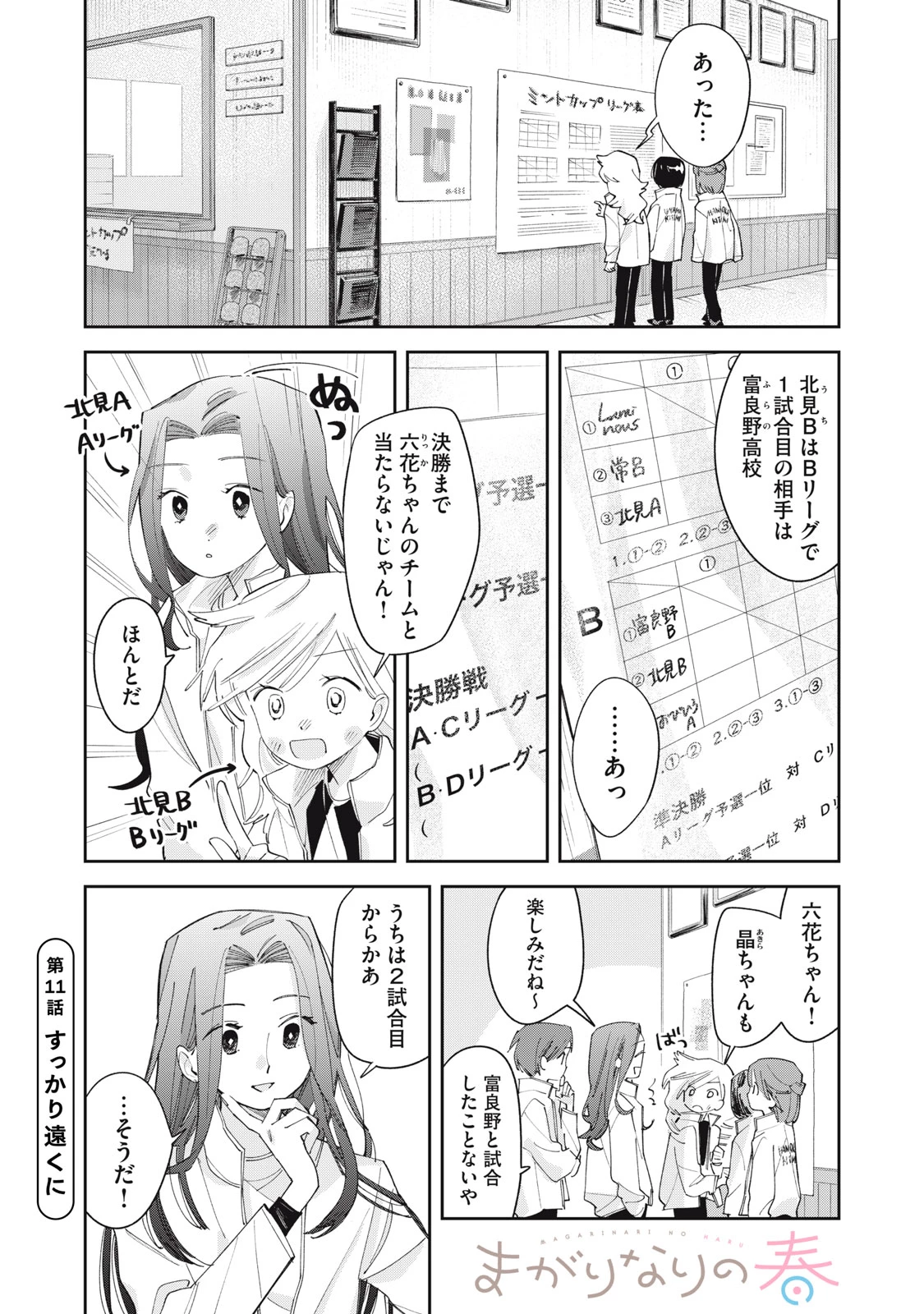 まがりなりの春 第11話 - 1
