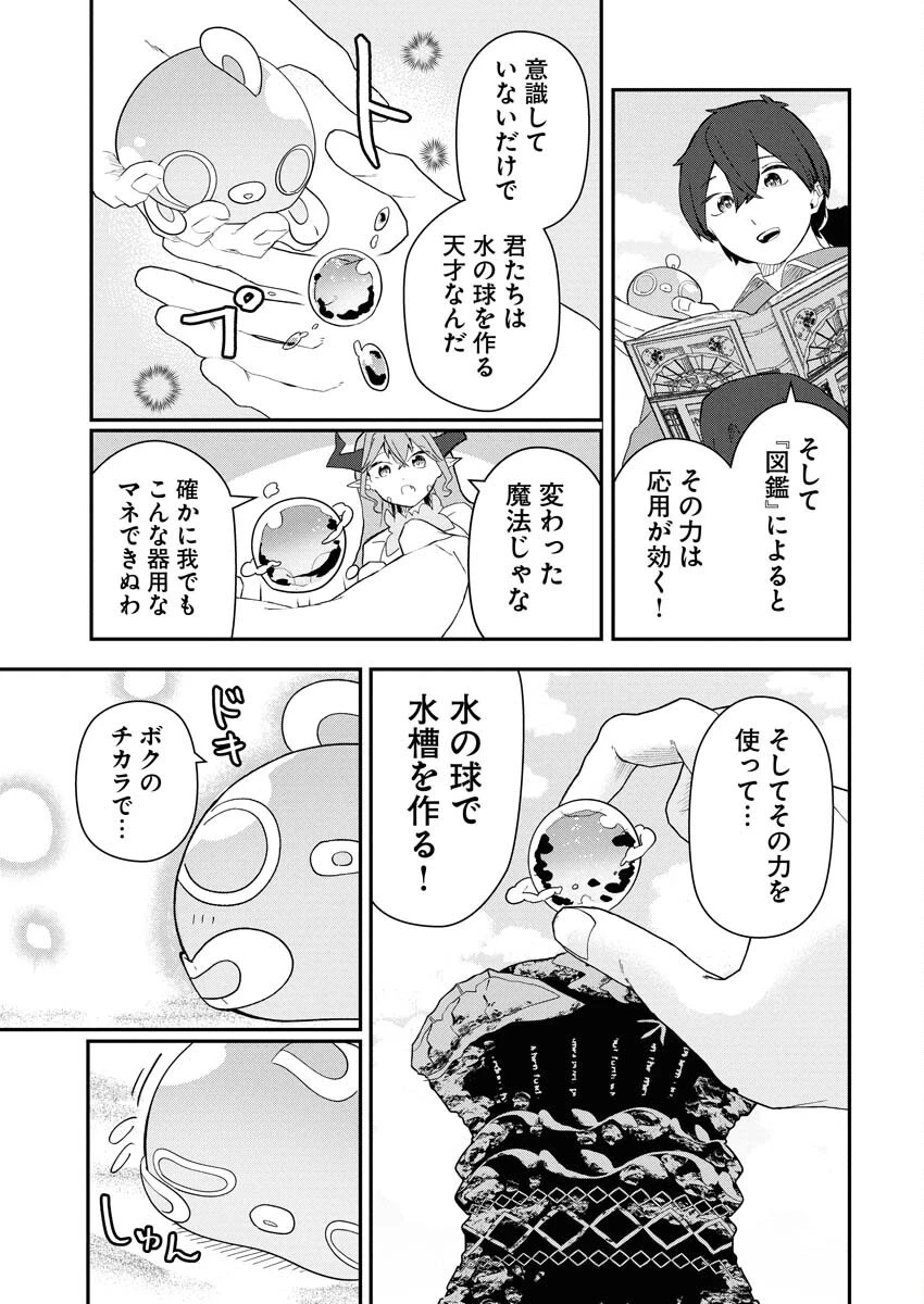 異世界水族館の作り方～モンスター娘たちと無人島で楽園創造スローライフ！～ 第2話 - 13