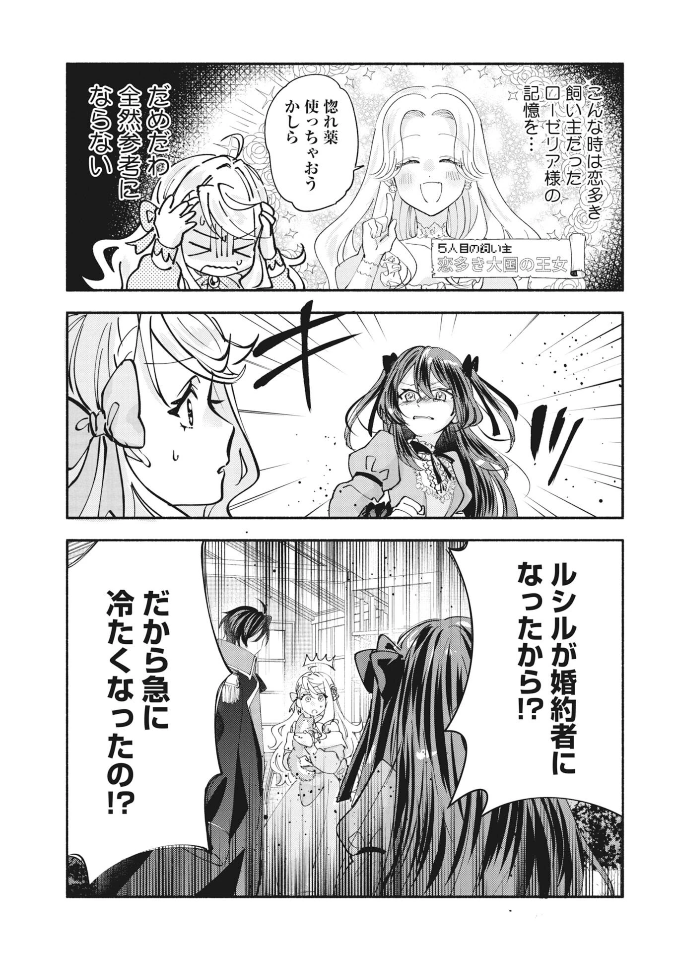 婚約者様には運命のヒロインが現れますが、暫定婚約ライフを満喫します！～嫌われ悪女の猫転生譚～ 第5話 - 21