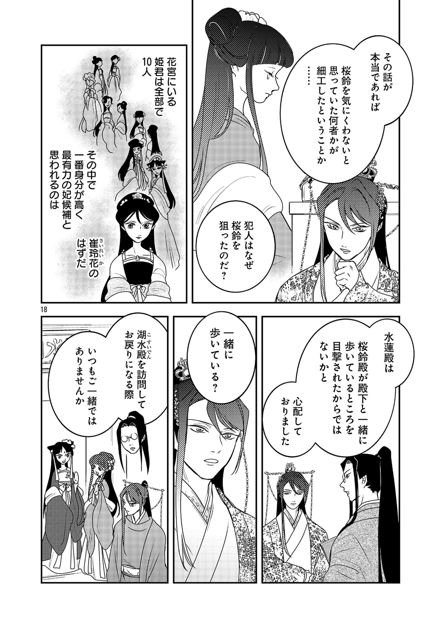康和国花宮伝～悪役姫に転生したようですが、推し活に忙しいのでお役御免させていただきます～ 第6話 - 20