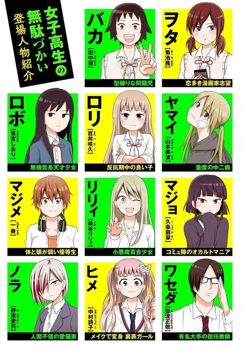 女子高生の無駄づかい 第118話 - 1