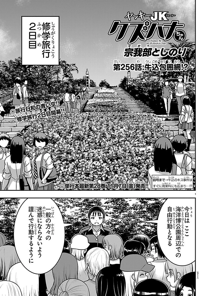 ヤンキーJKクズハナちゃん 第256話 - 1