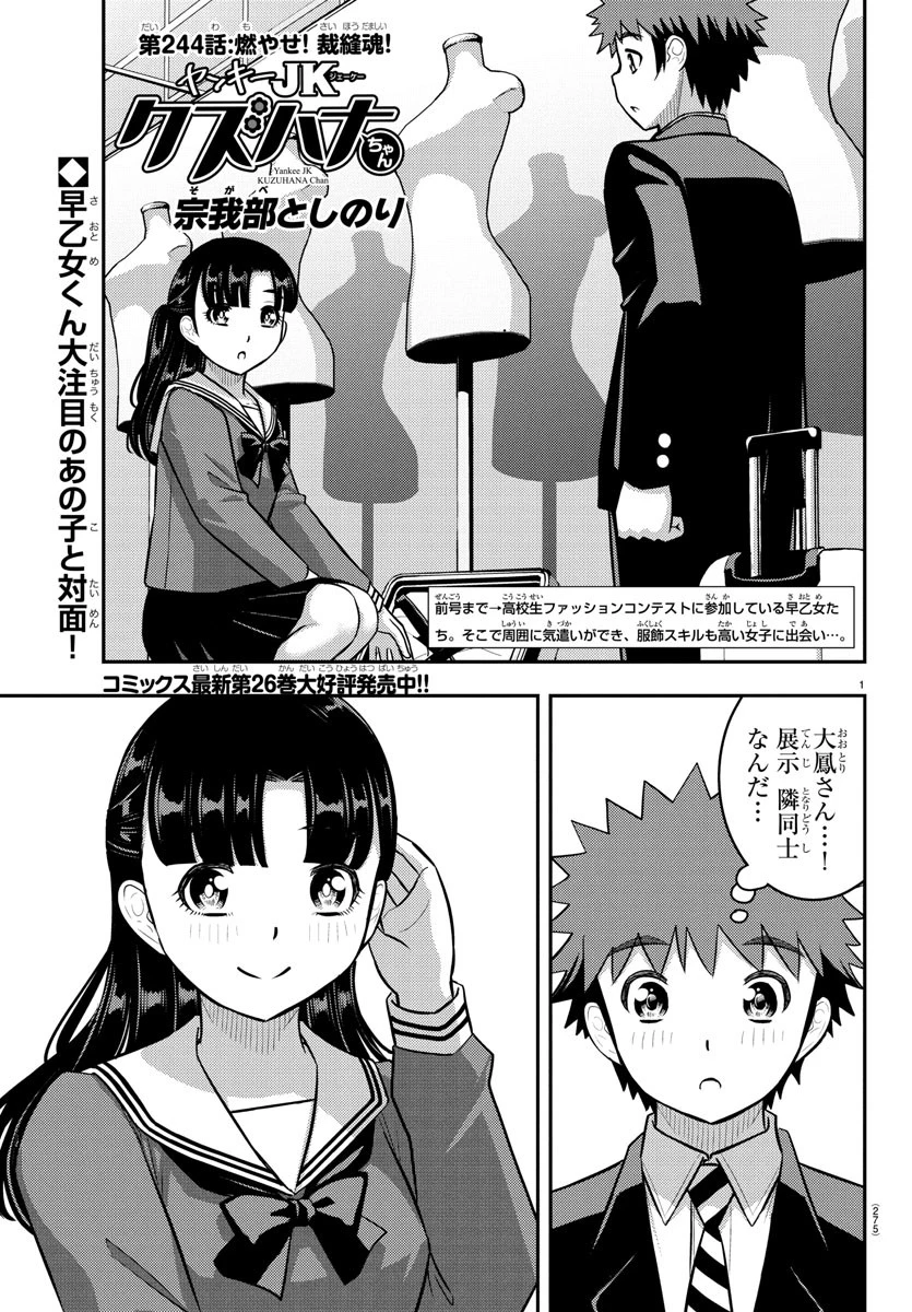 ヤンキーJKクズハナちゃん 第244話 - 1