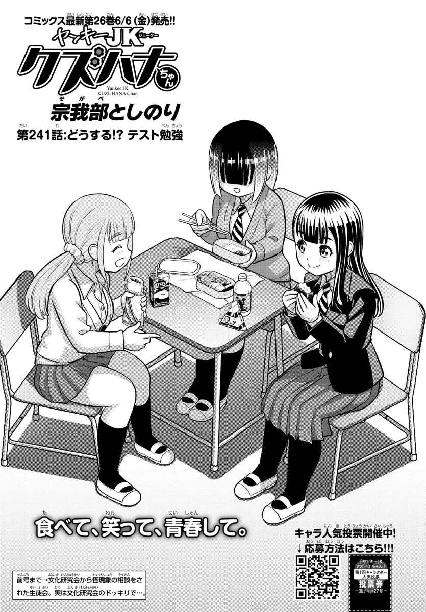 ヤンキーJKクズハナちゃん 第241話 - 1