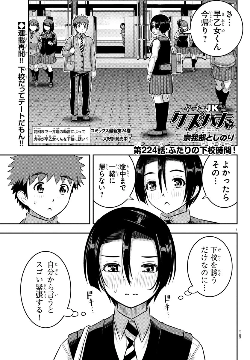 ヤンキーJKクズハナちゃん 第224話 - 1