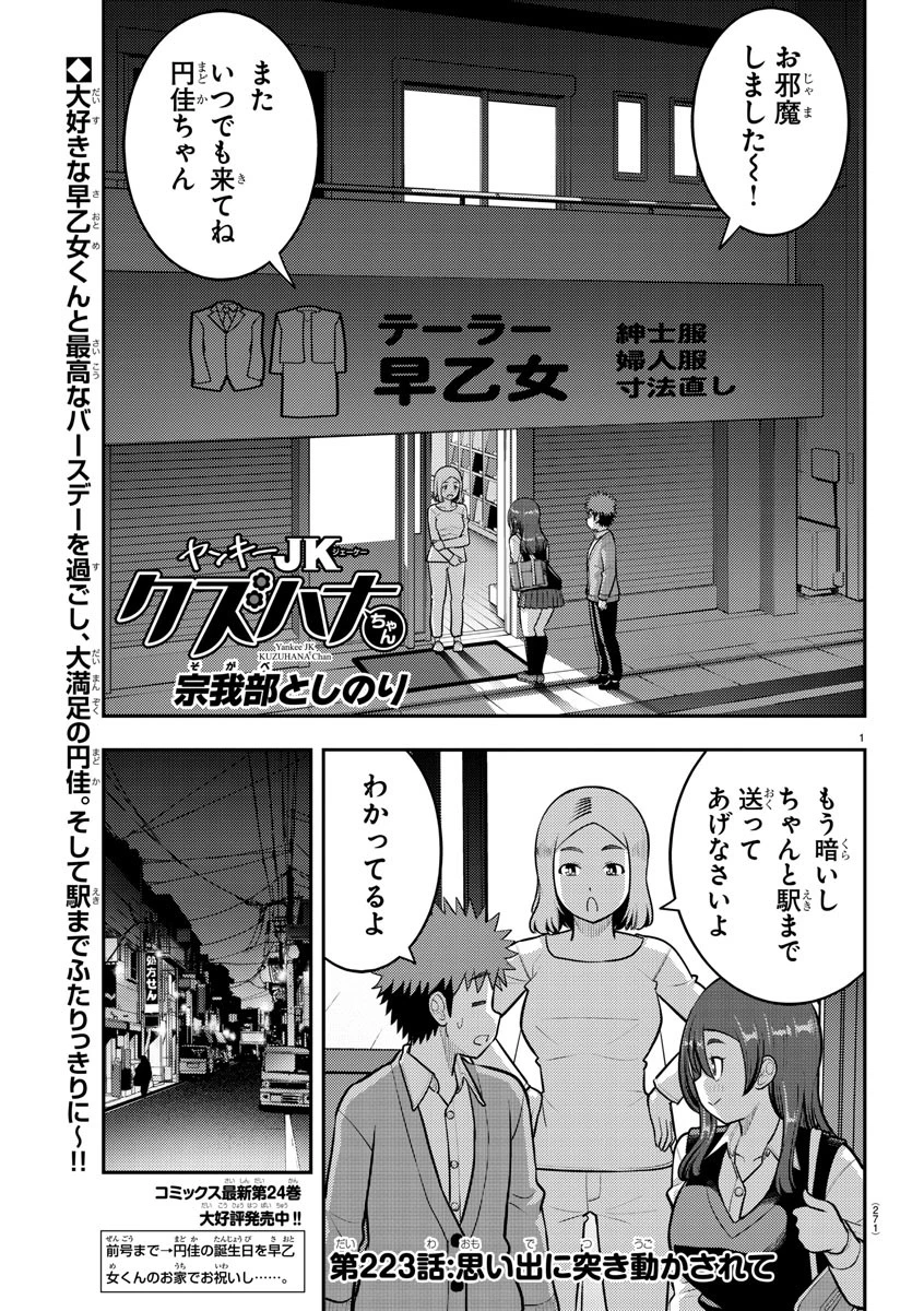 ヤンキーJKクズハナちゃん 第223話 - 1