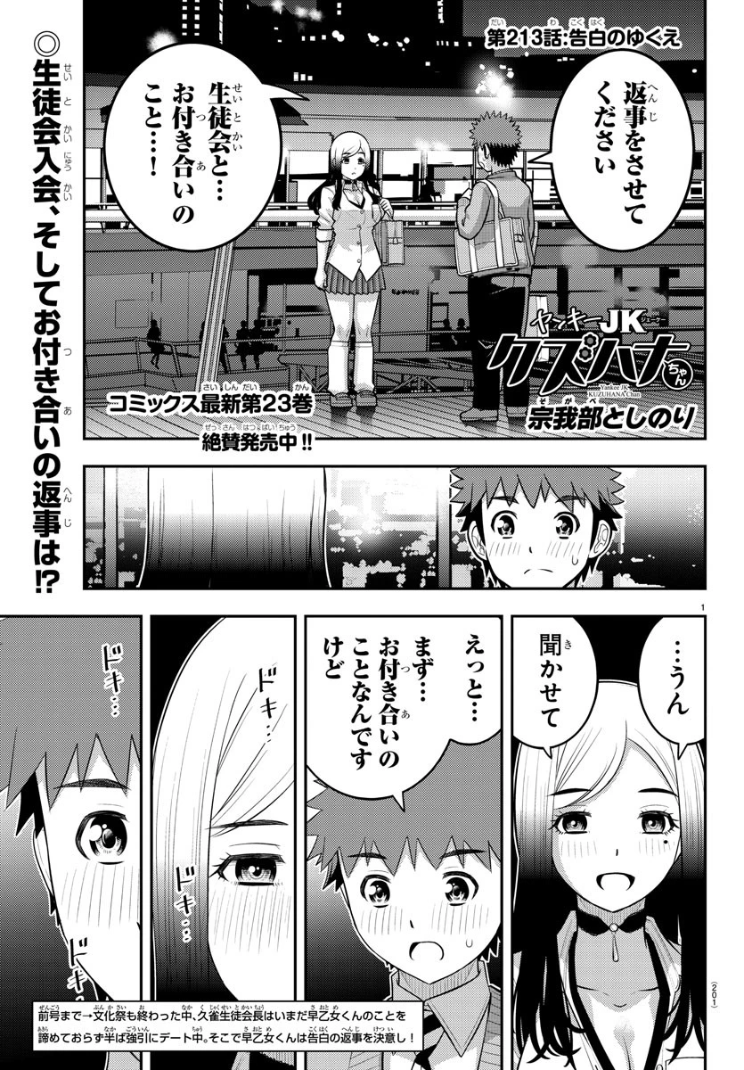 ヤンキーJKクズハナちゃん 第213話 - 1