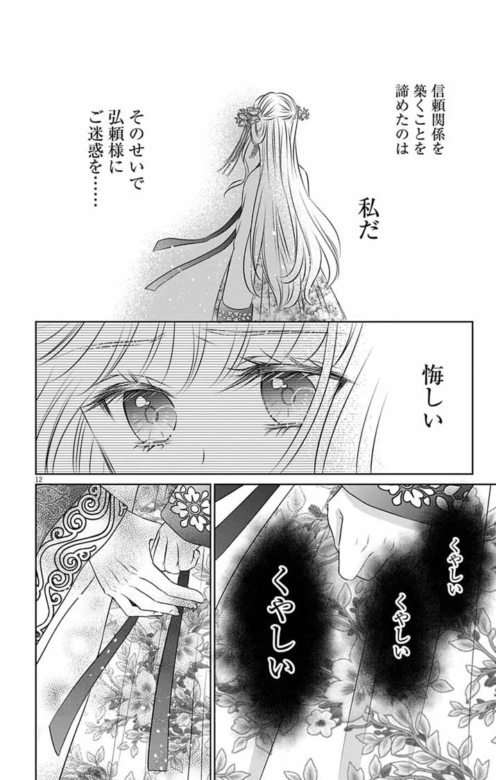 皇弟殿下の薬湯妃～初恋の人との駆け落ち先は後宮でした～ 第8話 - 12