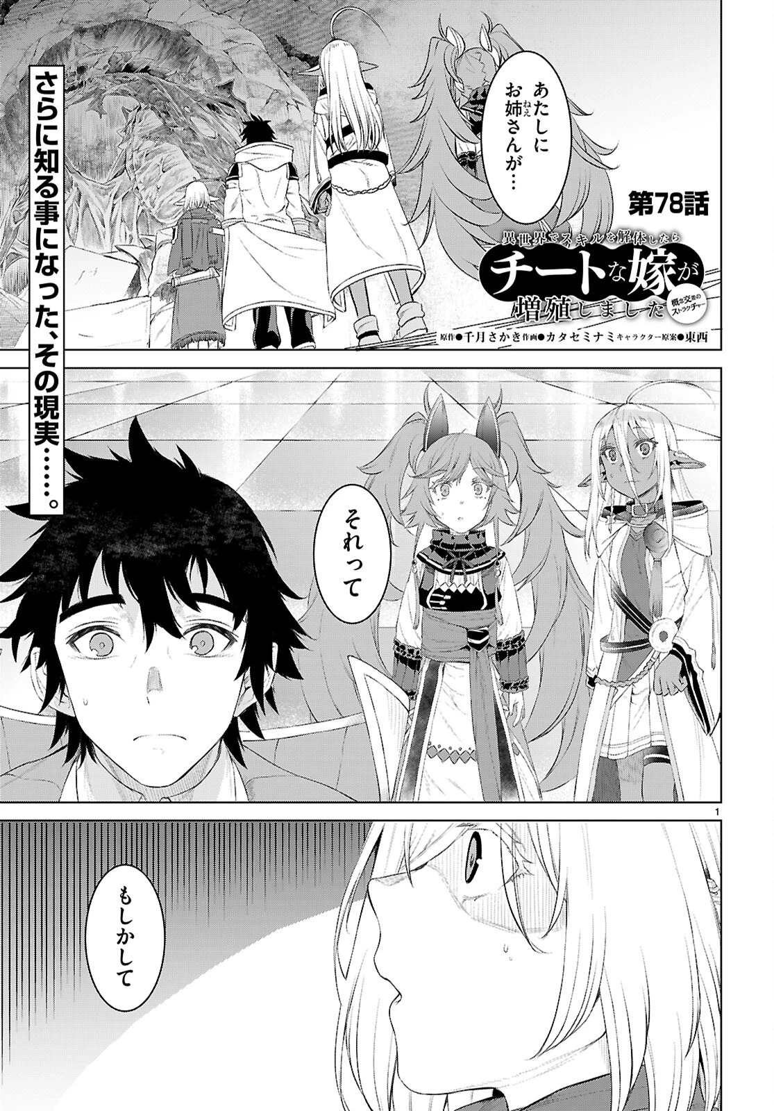 異世界でスキルを解体したらチートな嫁が増殖しました 概念交差のストラクチャー 第78話 - 1