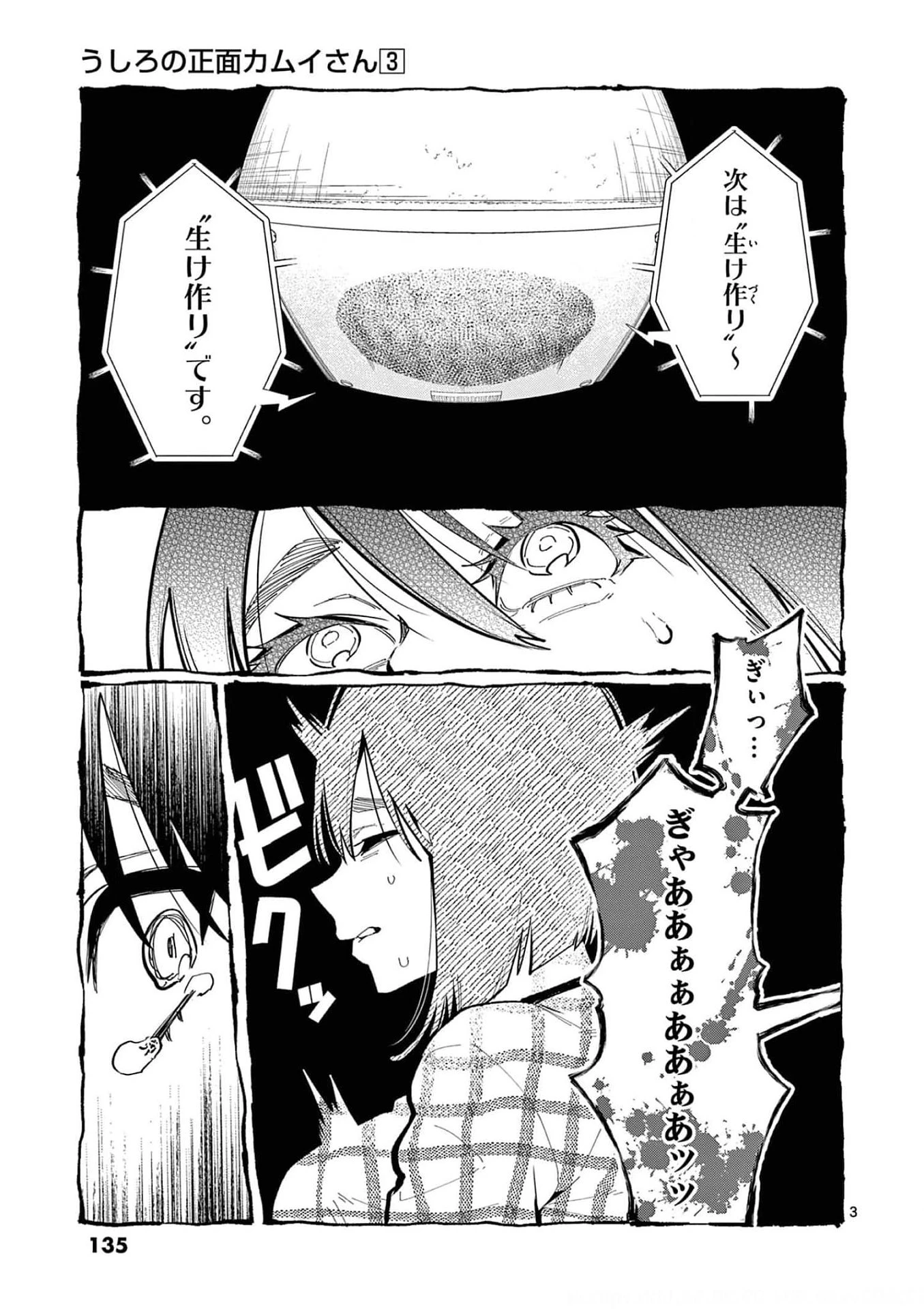 うしろの正面カムイさん 第27話 - 3