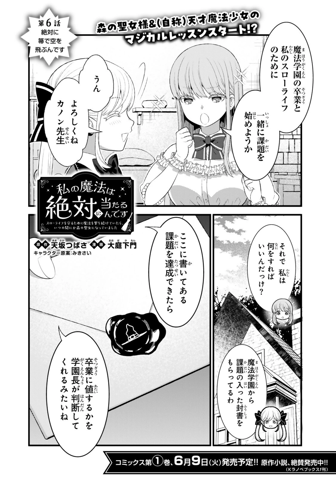 私の魔法は絶対に当たるんです ～スローライフを守るために魔法を撃ち続けていたら、いつの間にか森の聖女になっていました～ 第6話 - 2