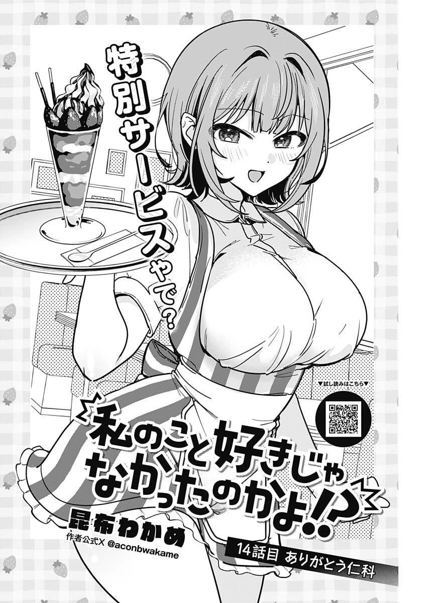 私のこと好きじゃなかったのかよ!? 第14話 - 2