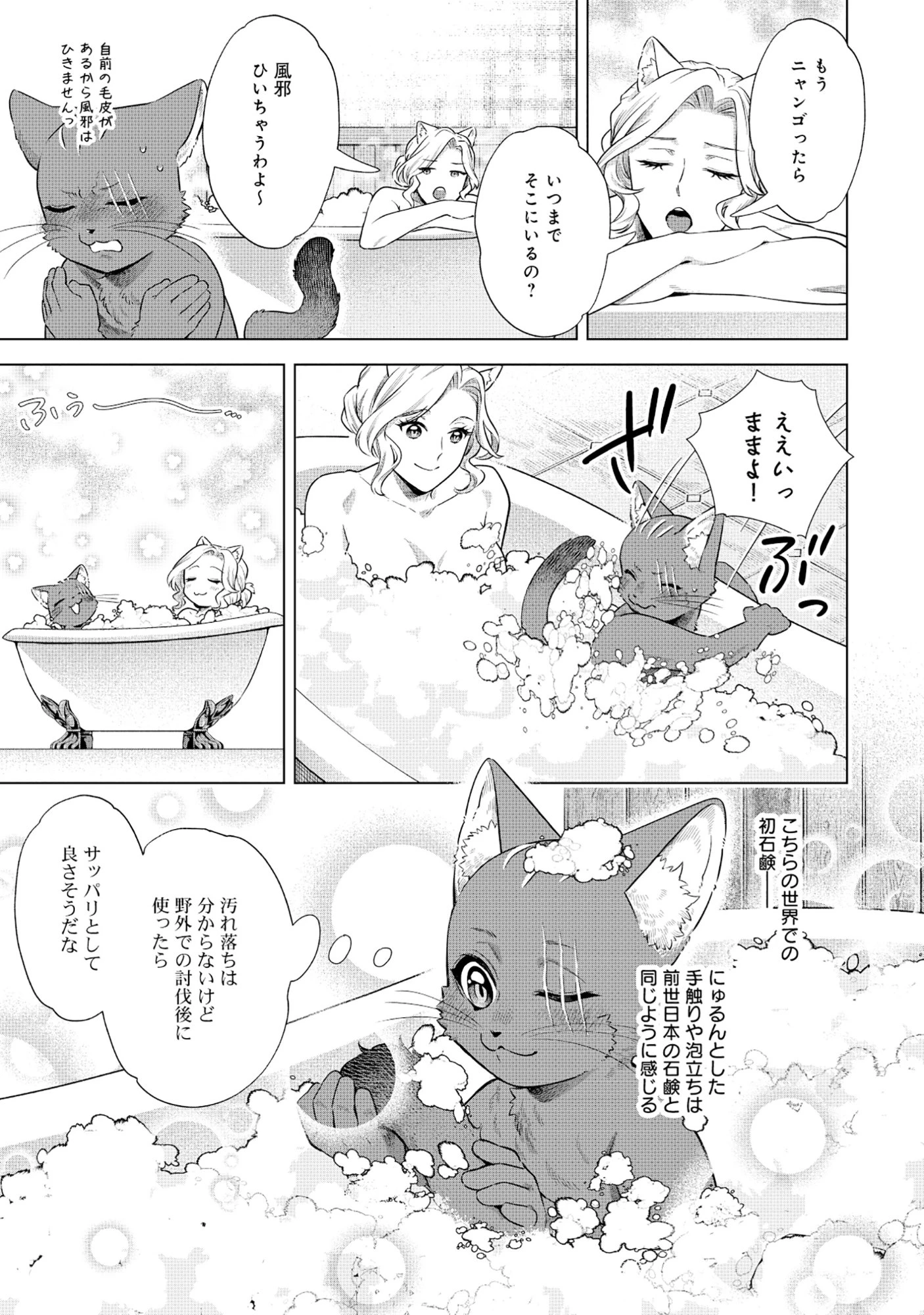 黒猫ニャンゴの冒険リブート レア属性を引き当てたので、気ままな冒険者を目指します 第9話 - 11