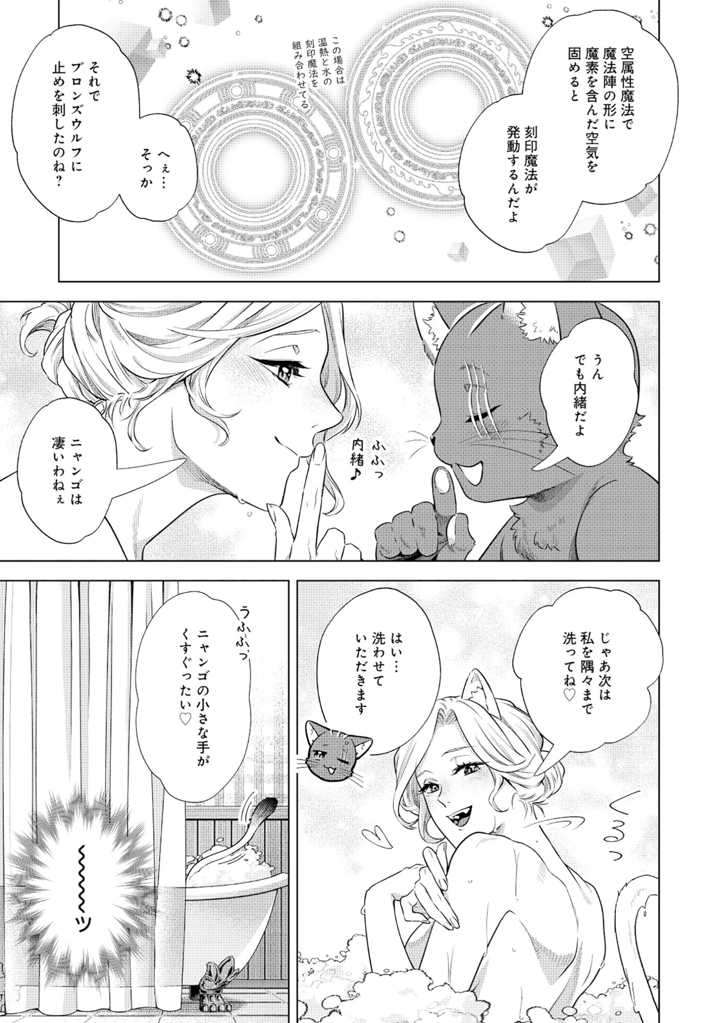黒猫ニャンゴの冒険リブート レア属性を引き当てたので、気ままな冒険者を目指します 第9話 - 13