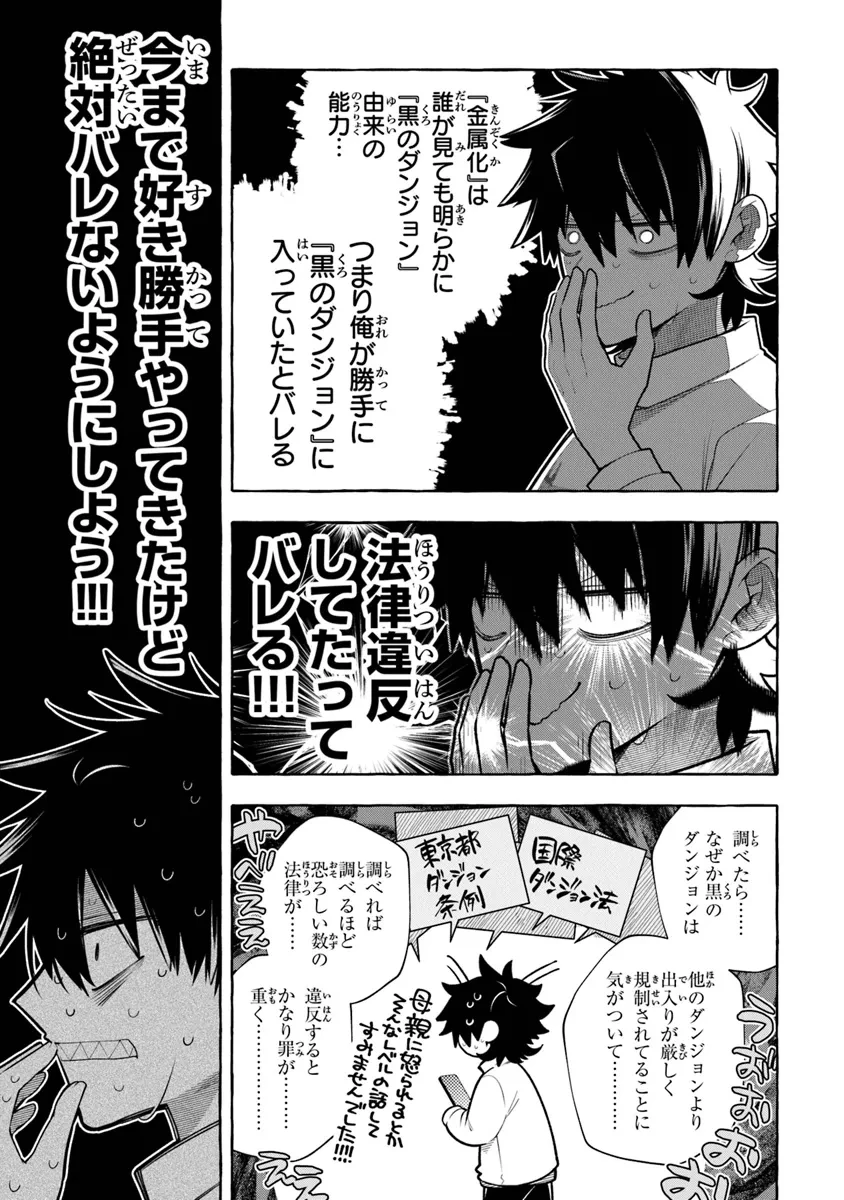 金属スライムを倒しまくった俺が【黒鋼の王】と呼ばれるまで ～家の庭で極小ダンジョンを見つけました～ 第8話 - 13
