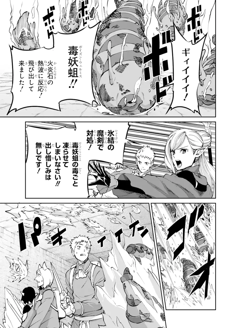 ダンジョンに出会いを求めるのは間違っているだろうか 外伝 ソード・オラトリア」ガンガン 第101話 - 13