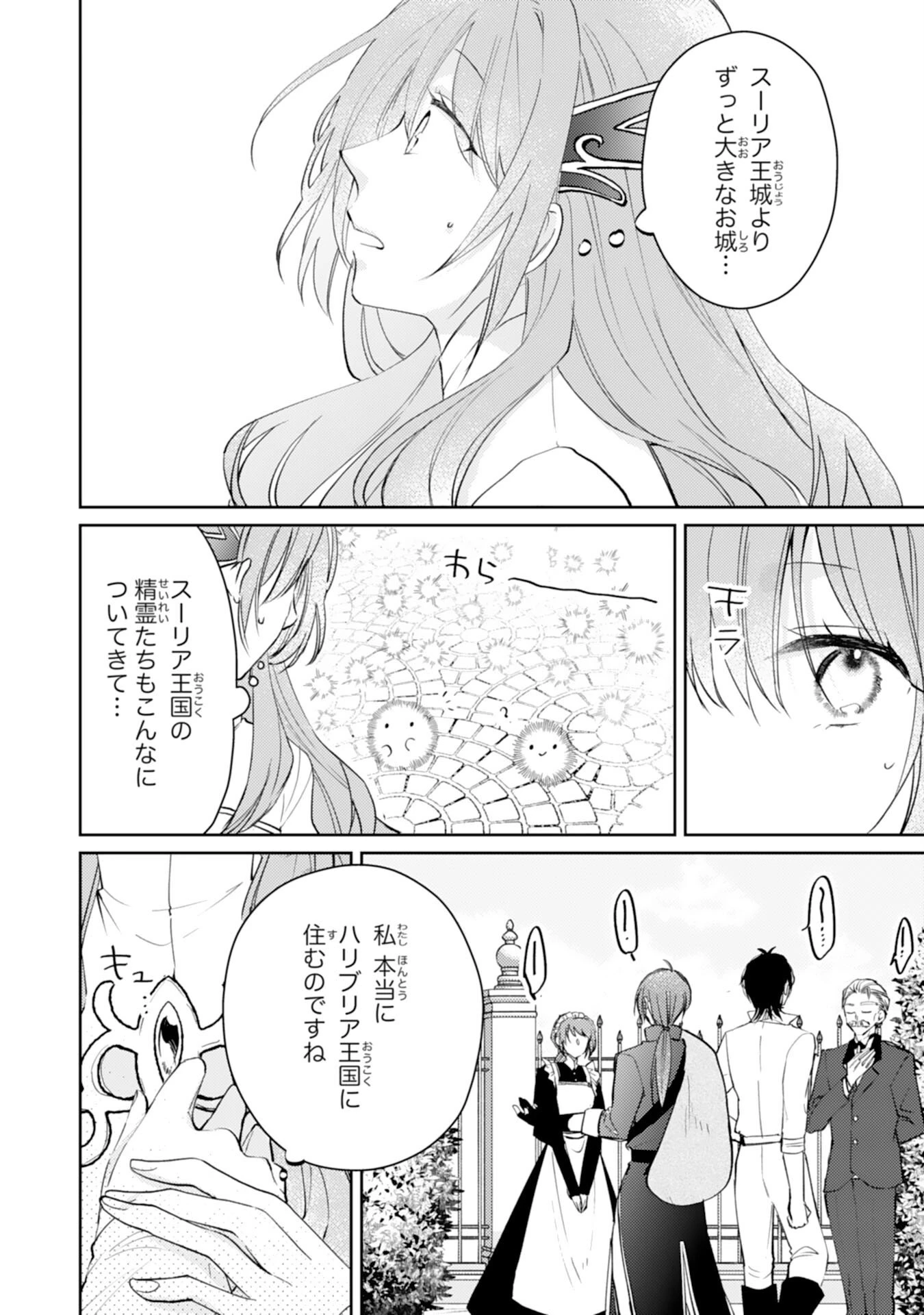 精霊に愛されすぎた腹ペコ聖女、追放されたけど隣国王太子に溺愛されて幸せいっぱいです 第6話 - 6