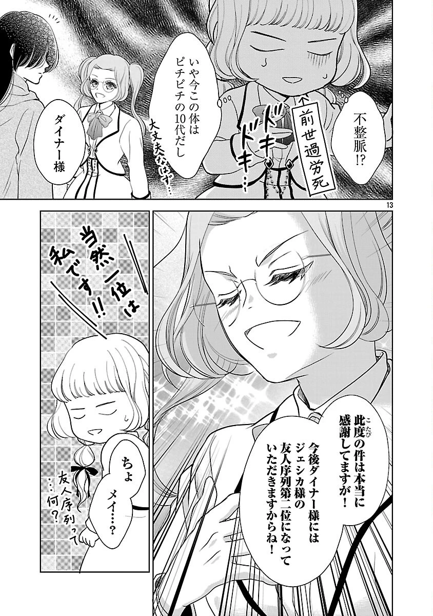 乙女ゲームのヒロインに転生したのに、既に悪役令嬢がちやほやされていた〜恋愛は諦めて魔法を極めます！〜 第8話 - 15