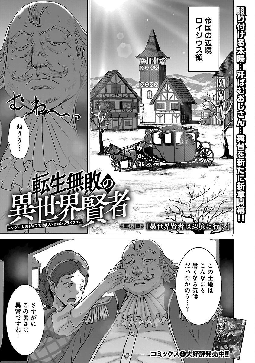 転生無敗の異世界賢者 ～ゲームのジョブで楽しいセカンドライフ～ 第34話 - 3