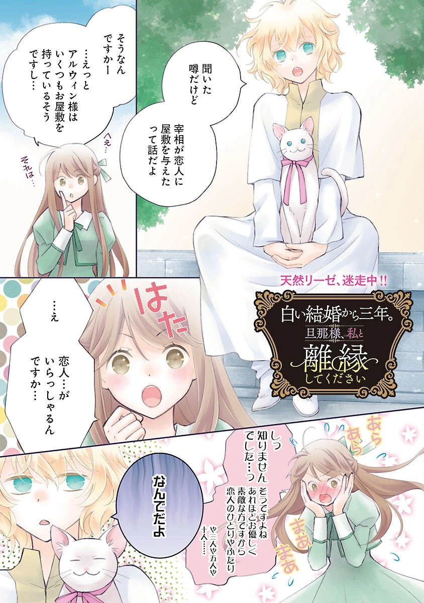 白い結婚から三年。旦那様、私と離縁してください 第15話 - 3