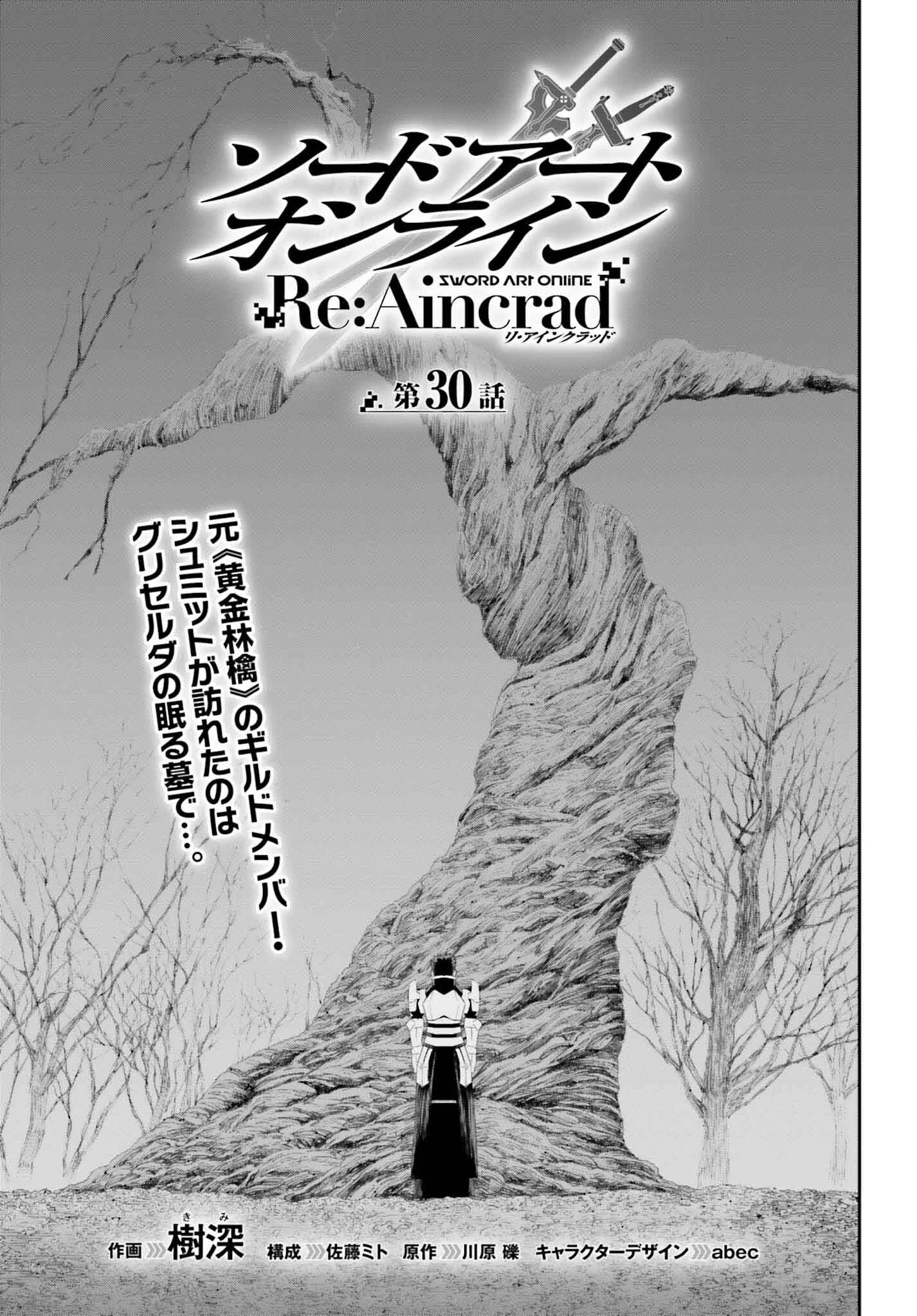 ソードアート・オンライン Re:Aincrad 第30話 - 1