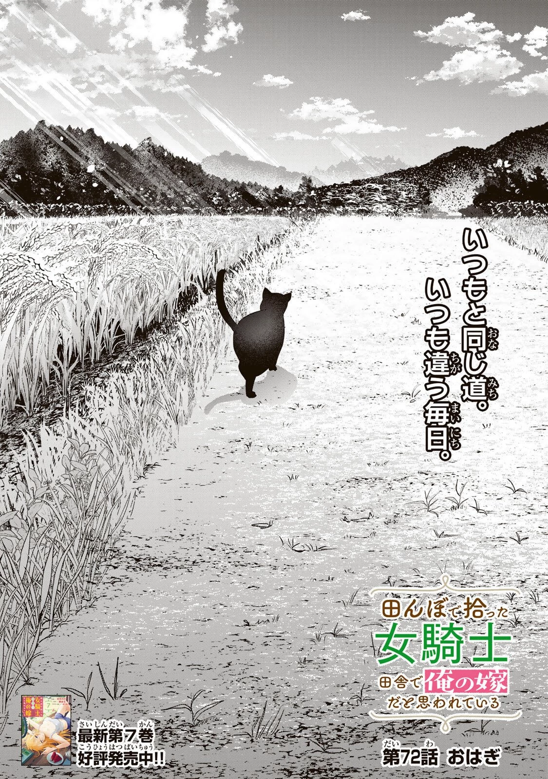 田んぼで拾った女騎士、田舎で俺の嫁だと思われている 第72話 - 4