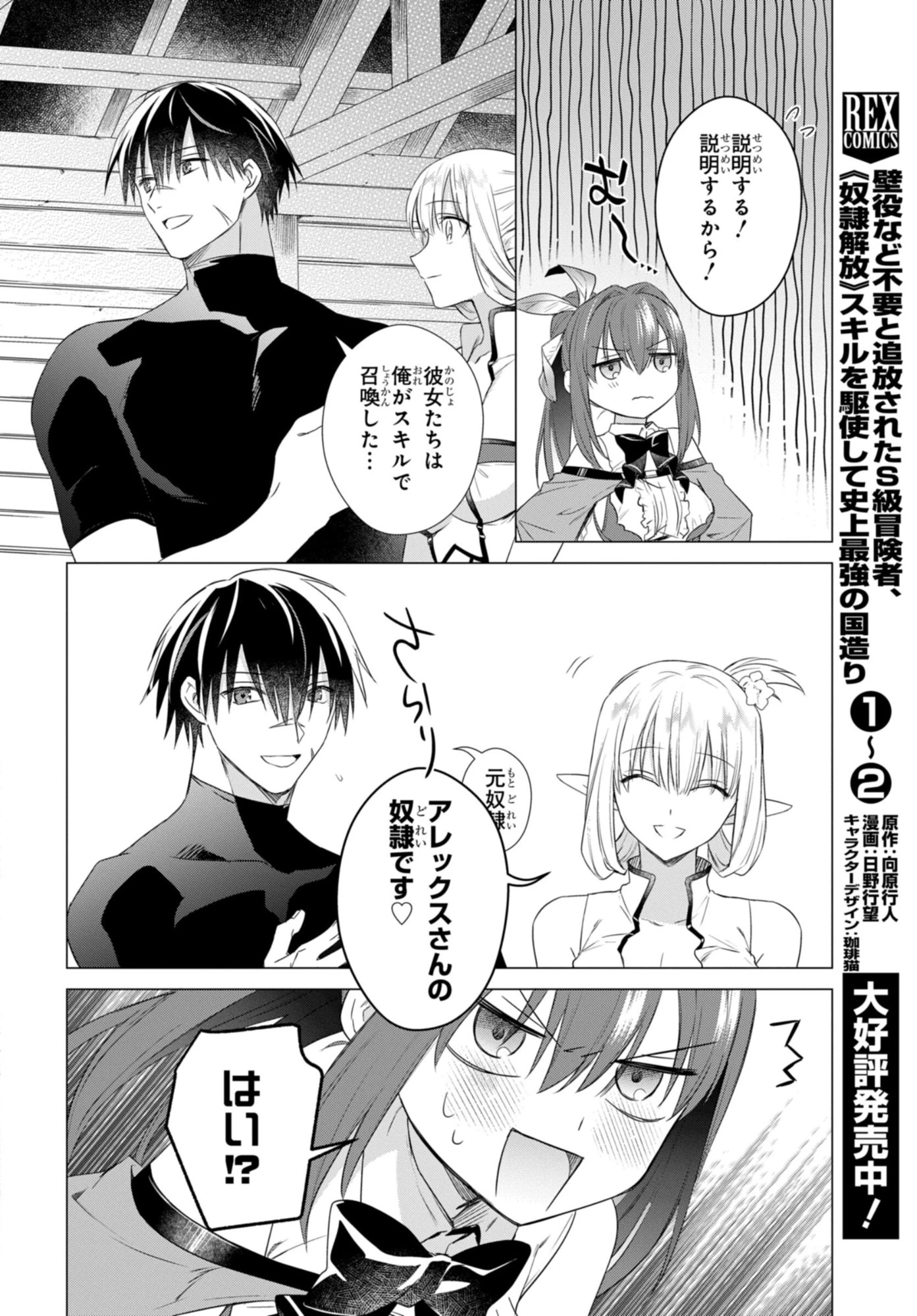 壁役など不要と追放されたＳ級冒険者、≪奴隷解放≫スキルを駆使して史上最強の国造り 第17話 - 2