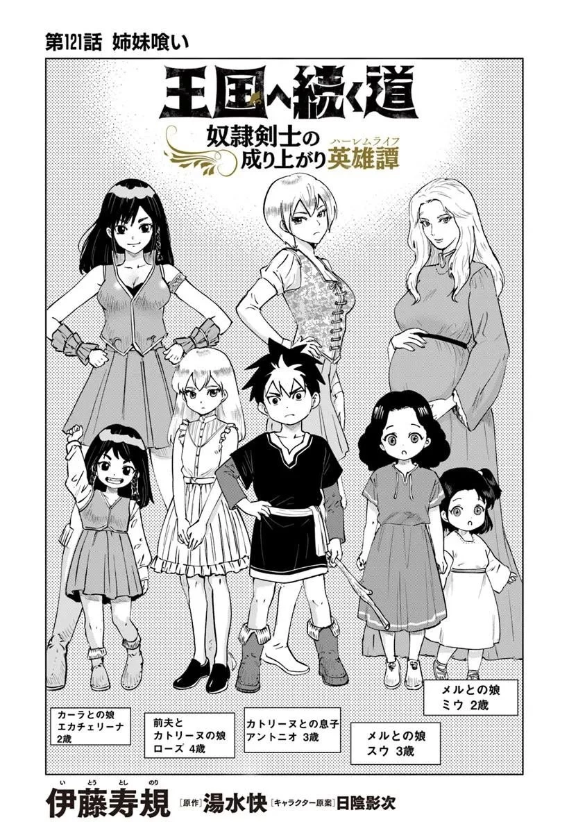 王国へ続く道　奴隷剣士の成り上がり英雄譚 第121話 - 1