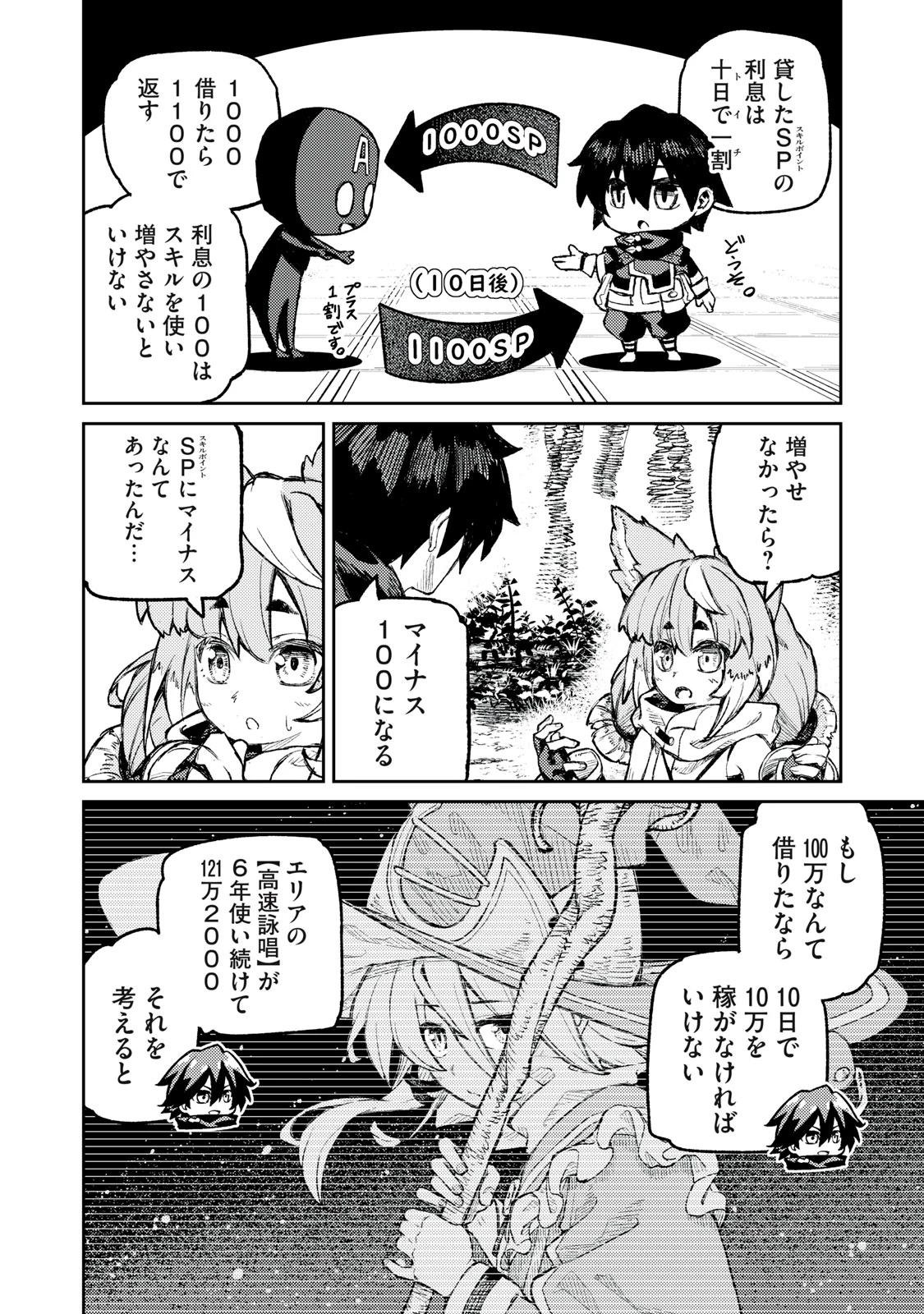 技巧貸与<スキル・レンダー>のとりかえし～トイチって最初に言ったよな?～ ・rendaa> 第14話 - 14