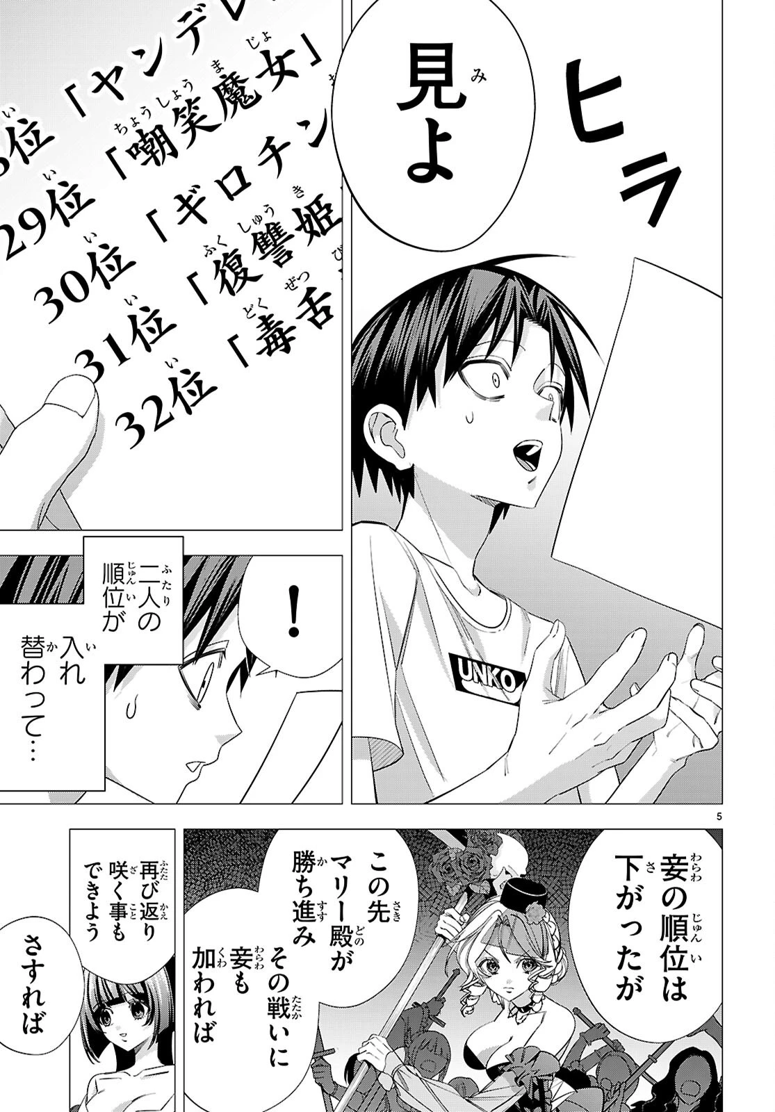 悪女ランキング 第4話 - 5